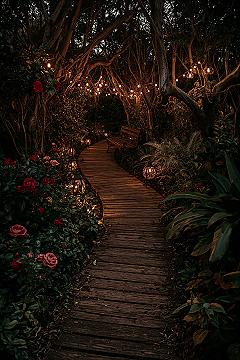 Enchanted Garden Path: Magical Backyard Retreat on a Budget