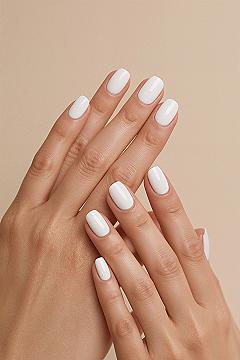 Milky Nails with Chrome: The Top Clean Look for 2024