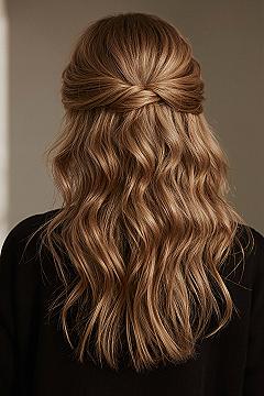 Elegant Half-Up Styles: Your Perfect Wedding Guest Hairstyle