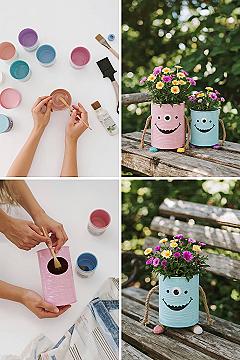 DIY Tin Can Crafts: Whimsical Garden Decor & Wedding Accents