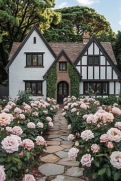 Fairytale Tudor House & Romantic Garden Escape