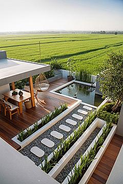 Backyard Garden Room Ideas for Open Space Landscape Design