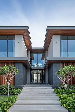 Modern Luxe Exterior: Contemporary House Designs for Ultimate Sophistication