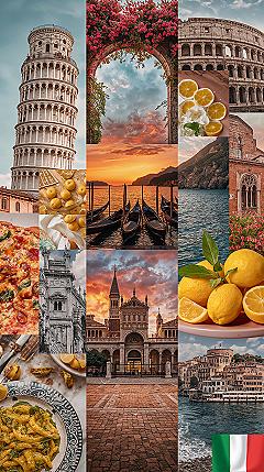 Italy’s Iconic Charm: A Vision Board of Top Destinations
