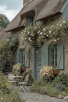 Charming Small Cottage House Exterior: Casa Dei Sogni