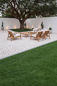 DIY Minimal Garden Patio: Serene Outdoor Decor & Landscape Ideas