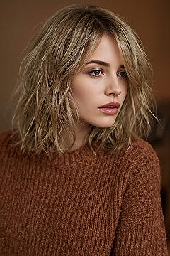 The Long Layered Blonde Bob: A Versatile Women’s Haircut for 2025