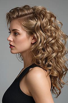 Glamorous Voluminous Ponytail: High Upstyles for Weddings