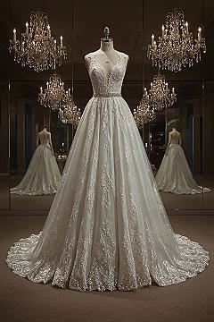 Exquisite Wedding Dress Displays: Defining Bridal Elegance