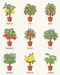 Potted Fruit Trees: Backyard Oasis with 9 Container Varieties