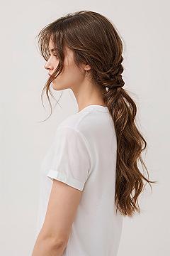 Romantic Loose Side Fishtail Braid for Long Hair