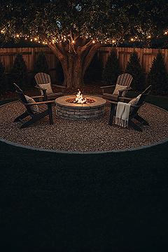 Cozy Backyard Fire Pit Ideas for Small Backyard Paradise
