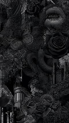 Viral Black Collage Wallpaper: The Ultimate Dark Aesthetic