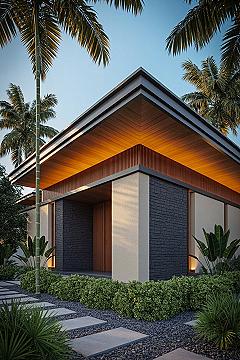 Japandi Minimalist Exteriors: Tranquil Dream Home Designs
