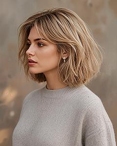 Chic Layered Bob Hairstyles: Volume and Movement for Women