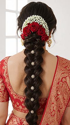 Top South Indian Braid Hairstyles for Brides: Traditional Charm