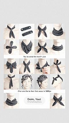 How to use magnetic clips for secure scarf styling