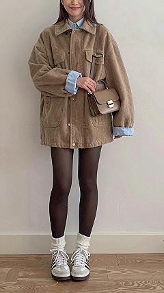 Layering Corduroy Jackets and Shirts for Autumn Weather