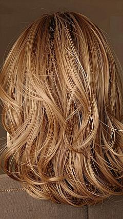 Maintaining Glossy Dimensional Waves on Medium Hair