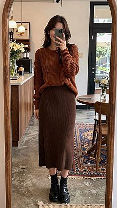 Keeping a Ribbed Suede Pencil Skirt Safe From Winter Weather
