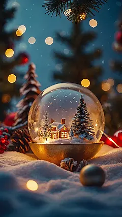 Snowy Christmas Charm