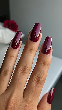 Wine-Inspired Nails