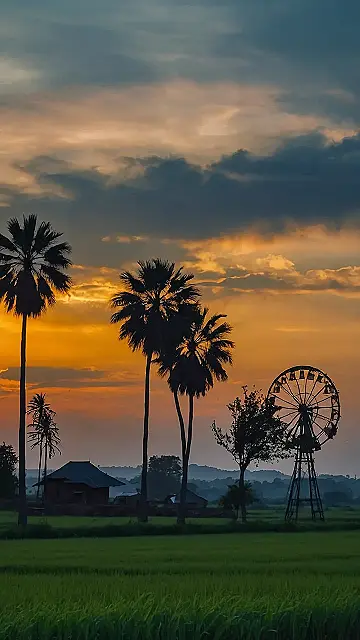 Sunset Serenity’s Embrace