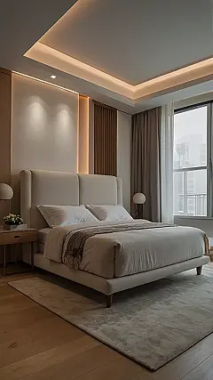 The “Less is More” Bedroom: