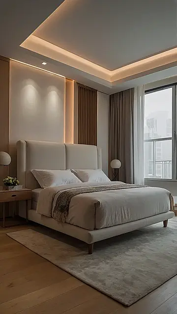 The “Less is More” Bedroom: