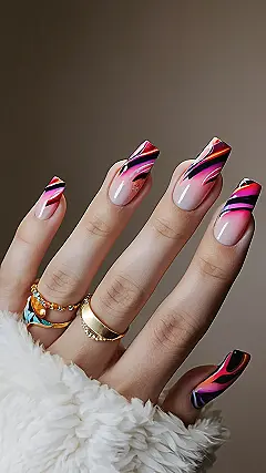 Autumn Swirls: November’s Nail Art Dream