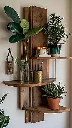 Cozy Corner Shelves