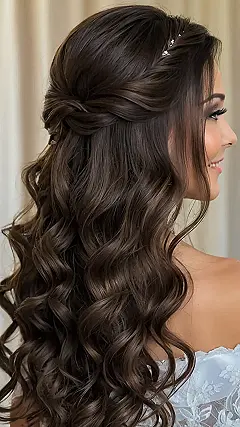 Bridesmaid Perfection: Long Hair Guide