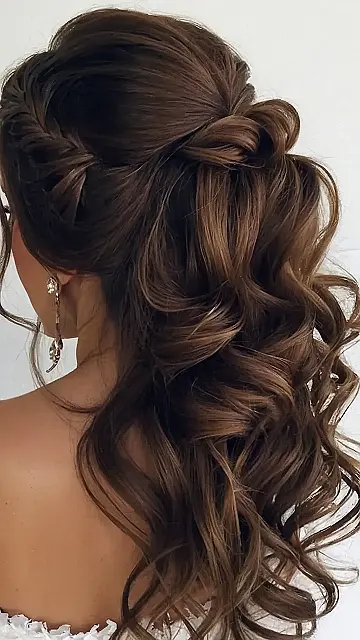 Bohemian Bridesmaid Curls