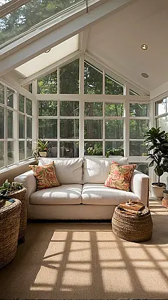 Serene Sunroom Escape