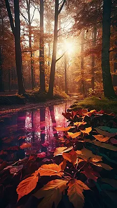 November’s Golden Reflection: