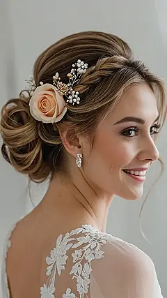 Wedding Hair Bloom