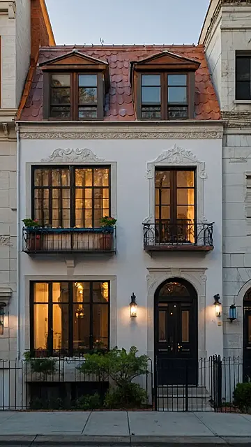 Stucco Townhouse Treasures