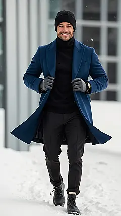 Here’s a catchy title and two paragraphs based on the image and keyword “men’s winter fashion”: