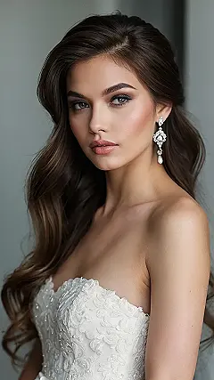 Effortless Bridal Curls
