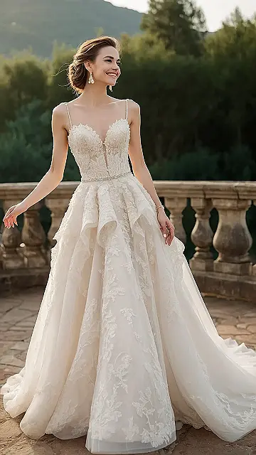 Gown of Pearl Dreams