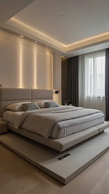 Minimalist Masterpiece: A Bed Fit for a King (or Queen!)