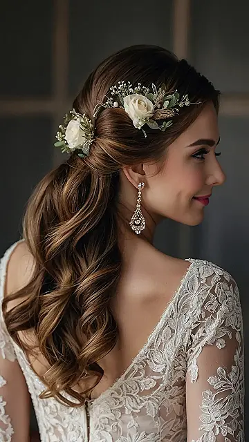 Elegant Floral Bun
