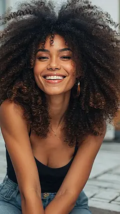 Title:  Afro Hair, Don’t Care!