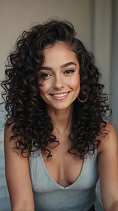 Curly & Confident
