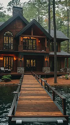 Cozy Nature Houses Where Tranquility Meets Comfort