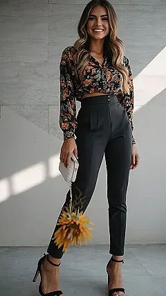 Chic & Floral:  A Look That’s Blooming