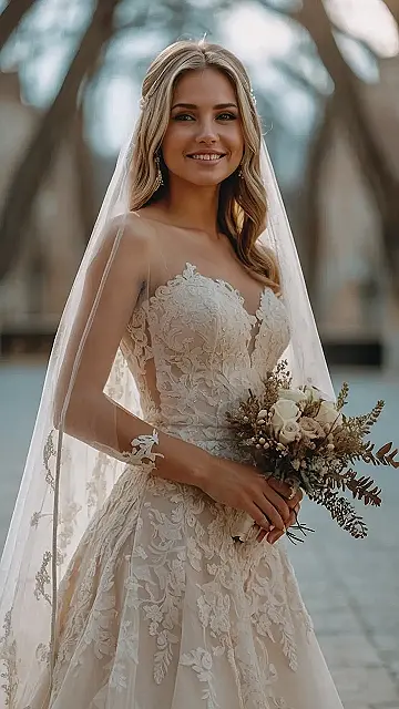 Unique Wedding Hairstyles That Pair Perfectly with Veils