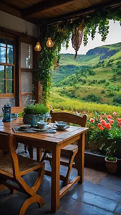 “Breakfast with a View”