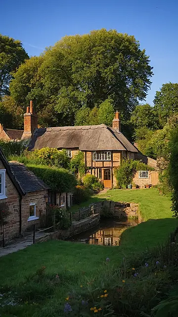 Thatched Roof and a River Dream: