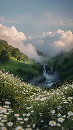 Floral Cascade Dreams